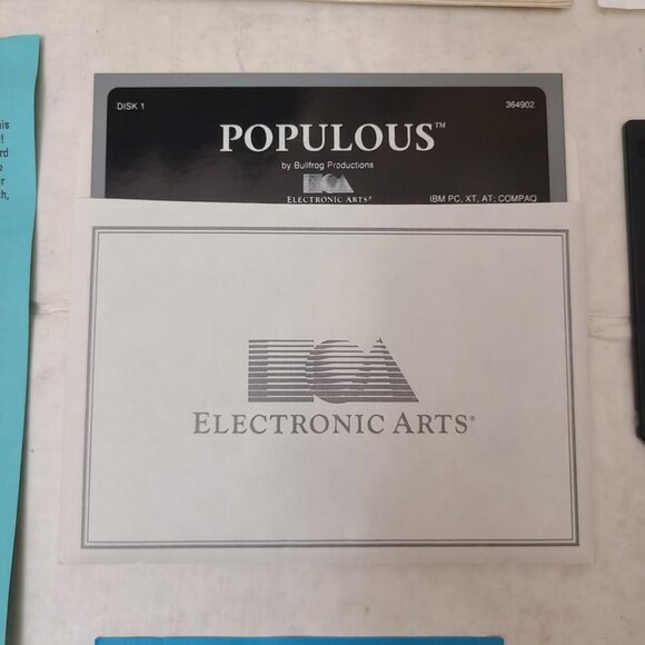 Populous | Electronic Arts, Bullfrog 1989 | BIG BOX PC 3.5" - 5.25" Disks - Picture 8 of 10